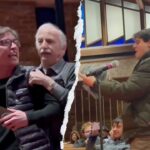 left-wing-activists-storming-synagogue-use-knee-pads,-adult-diaper-to-mock-dem-congressman-over-ice-vote