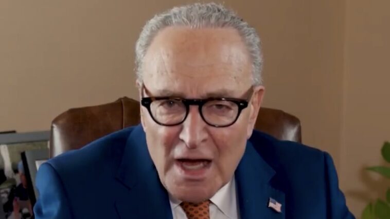 watch:-“kristi-noem-and-stephen-miller-are-f*cking-liars”-–-unhinged-chuck-schumer-goes-on-profane-tirade-amid-homeland-security-funding-battle