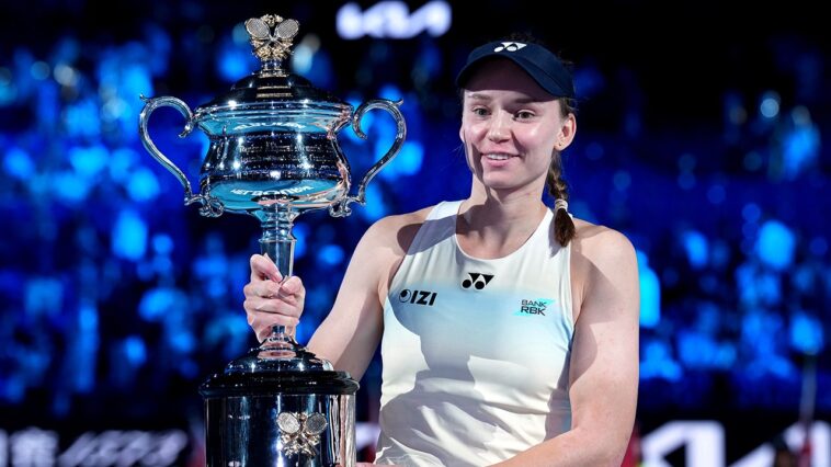 elena-rybakina-defeats-top-ranked-aryna-sabalenka-to-win-first-australian-open-title