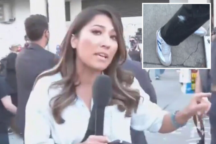 cnn-reporter-gags-after-getting-hit-with-pepper-spray-live-on-air-covering-los-angeles-anti-ice-protests