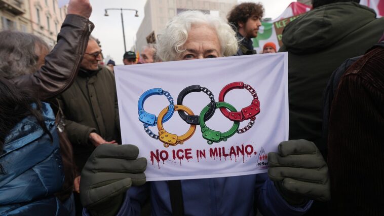 anti-ice-protests-erupt-in-milan-ahead-of-winter-olympics-over-planned-agent-deployment
