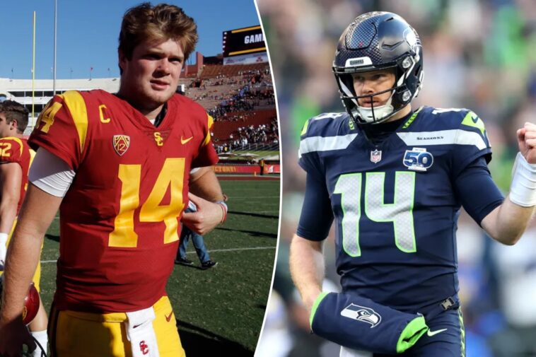 how-sam-darnold-became-the-flag-bearer-for-usc-with-historic-super-bowl-2026-start:-‘gives-you-goosebumps’