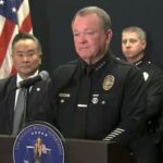 lapd-chief-defies-gavin-newsom,-refuses-to-enforce-face-covering-ban-on-ice-agents-(video)