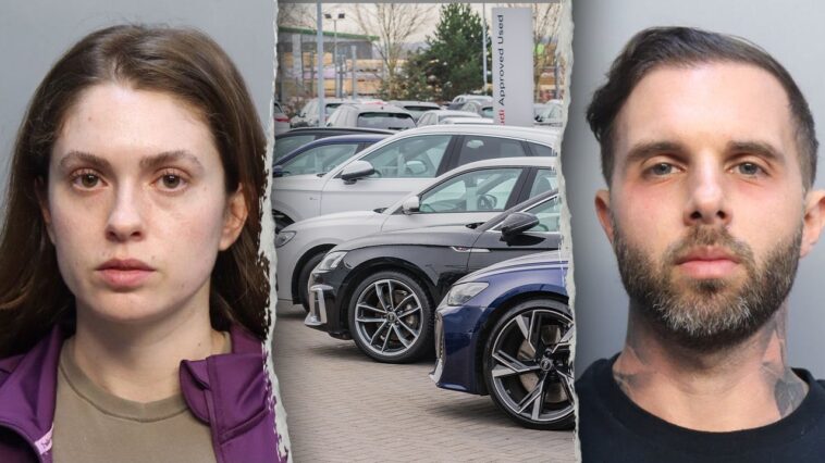 high-end-car-hustle-crashes-as-couple-accused-of-flipping-luxury-rides-with-bogus-titles