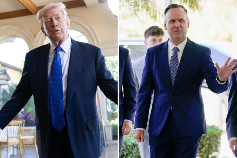 trump-praises-‘very-loyal’-dan-scavino-as-he-arrives-at-mar-a-lago-for-the-wh-staffer’s-wedding