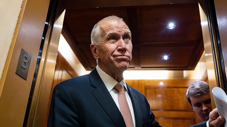 leavitt-accuses-sen-tillis-of-holding-us-economy-‘hostage’-over-fed-nomination-dispute