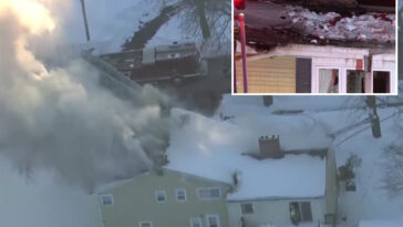 massachusetts-man-accidentally-sets-home-on-fire-while-trying-to-melt-ice-with-blowtorch
