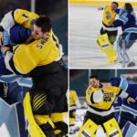 bruins,-lightning-goalies-duke-it-out-during-intense-fight-in-nhl-stadium-series-first