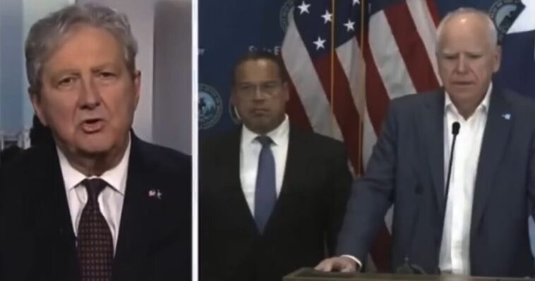 lol!-senator-john-kennedy-roasts-tim-walz:-“the-less-masculine-version-of-hillary-clinton”-(video)