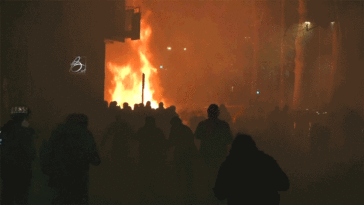 italy-rocked-by-anarchist-led-riots-as-over-100-police-injured,-meloni-condemns-violence