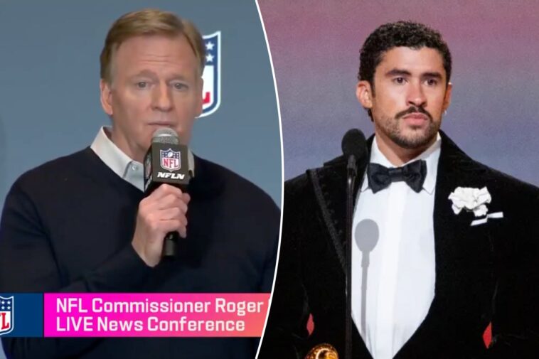 how-roger-goodell-expects-bad-bunny-to-use-super-bowl-2026-platform-after-ice-remarks