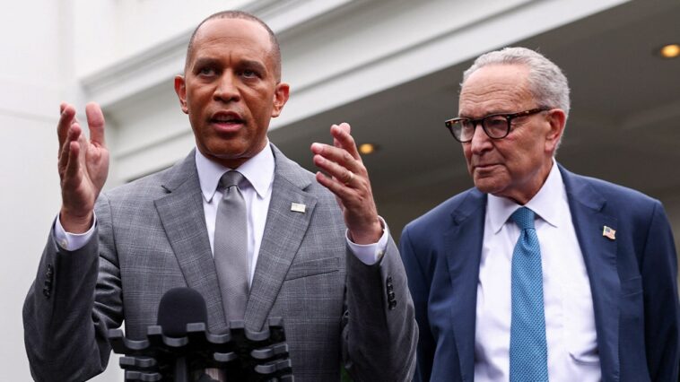 house-dems-clash-over-schumer-trump-deal-as-jeffries-blasts-lack-of-ice-reforms