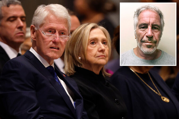 bill,-hillary-clinton-to-appear-for-jeffrey-epstein-depositions,-comer-confirms
