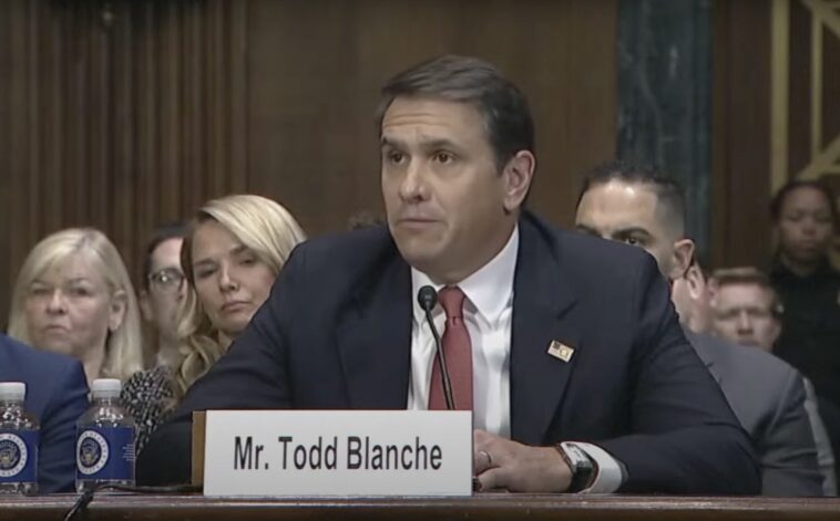 big-update:-todd-blanche-did-not-notify-white-house-he-removed-ed-martin-from-weaponization-group-–-even-though-trump-personally-hired-martin-for-the-job