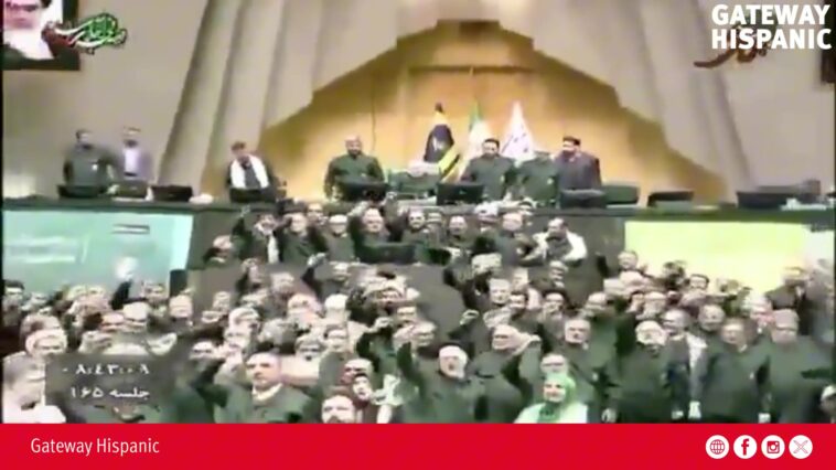 iranian-lawmakers-chant-“death-to-america,-death-to-israel”-(video)
