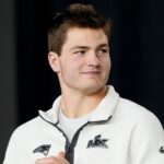 patriots-qb-drake-maye-quotes-bible-at-super-bowl-media-day,-hopes-to-lead-others-to-jesus