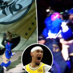 lakers’-jaxson-hayes-suspended-for-pushing-wizards-mascot