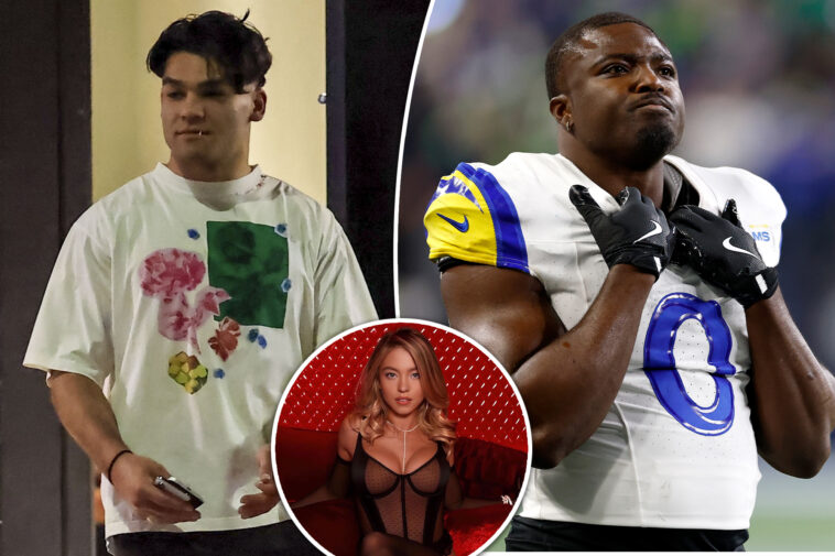 puka-nacua-gets-love-from-rams-teammate-for-shooting-shot-at-sydney-sweeney