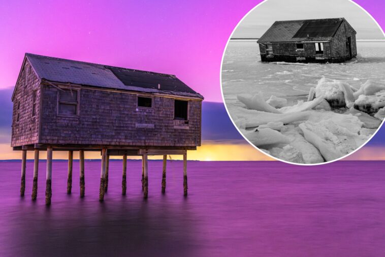 iconic-hamptons-‘stilt’-house-collapses-into-bay-after-standing-for-more-than-70-years-due-to-cold-temperatures