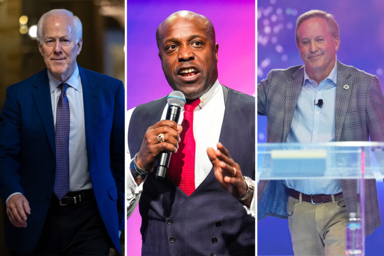 texas-republican-senate-primary-locked-in-three-way-statistical-tie-between-john-cornyn,-ken-paxton-and-wesley-hunt:-poll