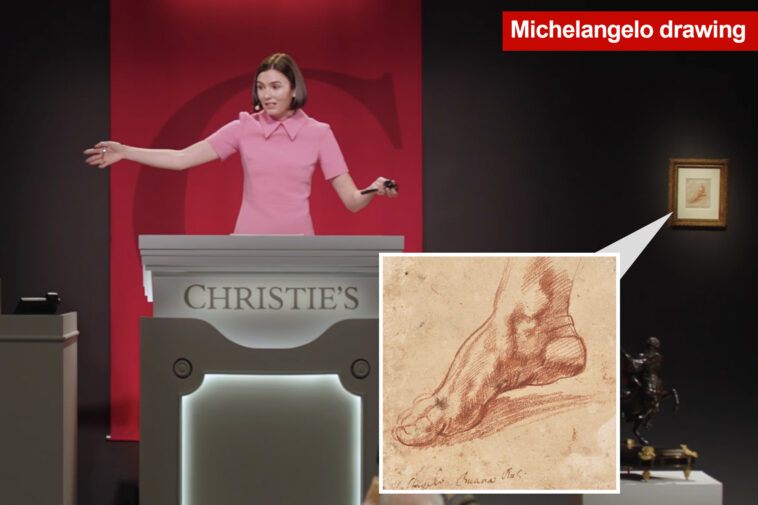 michelangelo’s-tiny-drawing-of-a-man’s-foot-fetches-toe-curling-$27m-at-auction:-‘best-foot-forward’