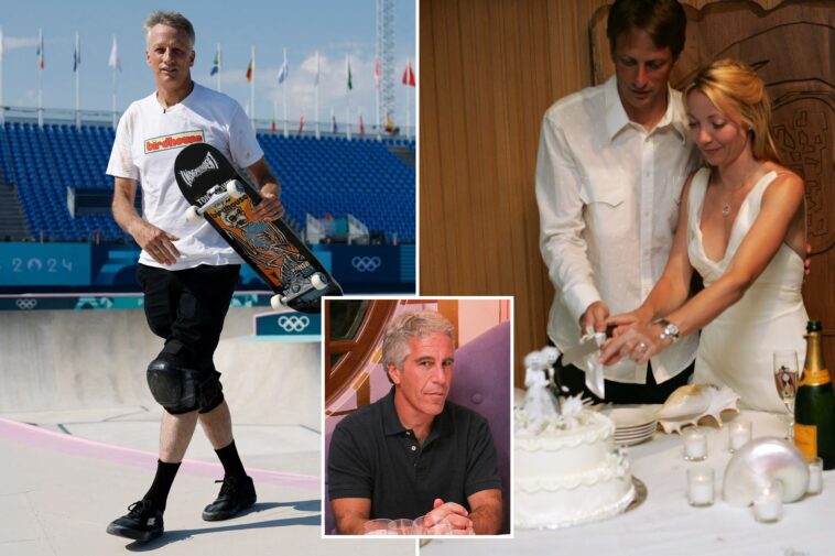tony-hawk-shuts-down-‘nonsense’-rumors-that-his-wedding-was-on-jeffrey-epstein’s-private-island:-‘easily-verifiable’