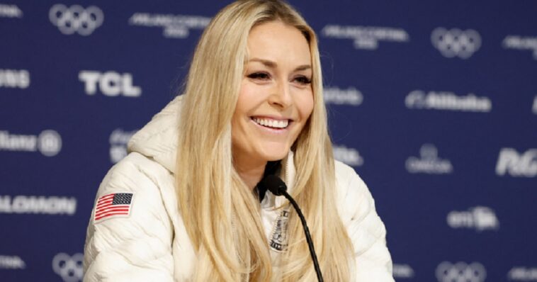 watch:-us-skier-lindsey-vonn-takes-to-the-olympic-slopes-a-week-after-tearing-her-acl