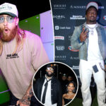 deebo-samuel,-azeez-al-shaair-reunite-with-49ers-royalty-at-george-kittle’s-super-bowl-bash