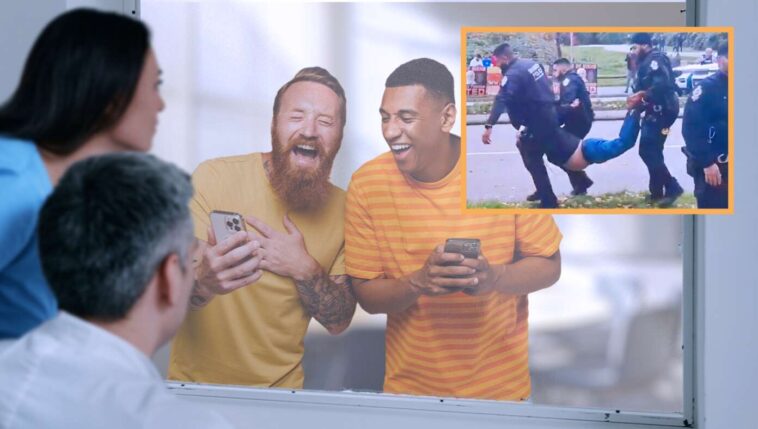 new-study-reveals-videos-of-police-arresting-protesters-are-very,-very-funny