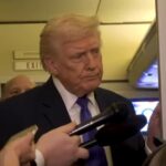 trump-zings-washington-post-reporter-during-press-gaggle-aboard-air-force-one-(video)
