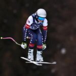 us-ski-star-lindsey-vonn-completes-another-training-run,-ready-to-race-olympic-downhill-on-torn-acl