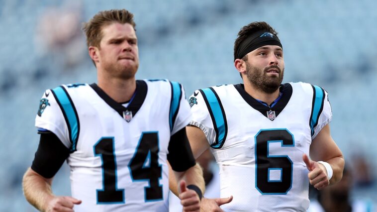 baker-mayfield-opens-up-on-ex-teammate-sam-darnold,-revitalizing-career,-and-kevin-stefanski-joining-nfc-south