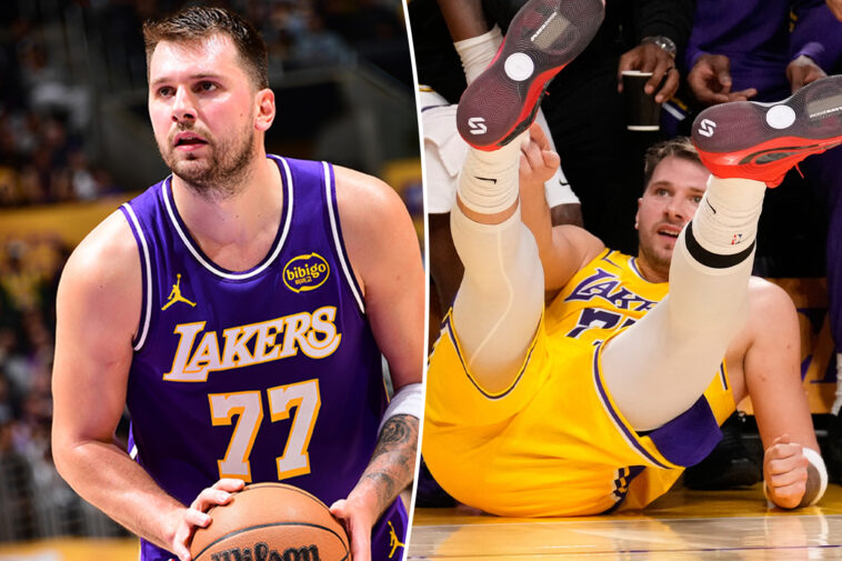 lakers-provide-luka-doncic-injury-update-ahead-of-warriors-game