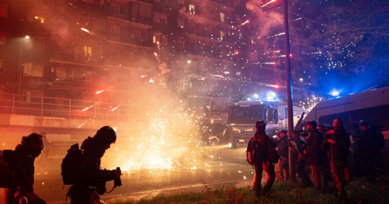 agitators-sabotage-winter-olympics-opening,-throw-fireworks-as-police-fight-back-with-water-cannon,-tear-gas