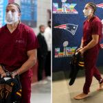 patriots’-mack-hollins-arrives-at-super-bowl-2026-in-prison-jumpsuit-and-shackles-in-wild-look