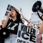 video:-leftist-protesters-show-up-outside-of-super-bowl-for-anti-ice-protest