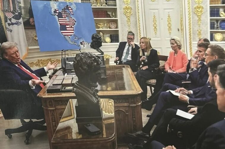 trump-trolls-world-leaders-again-by-re-sharing-pic-of-map-showing-canada,-greenland,-venezuela-all-part-of-us