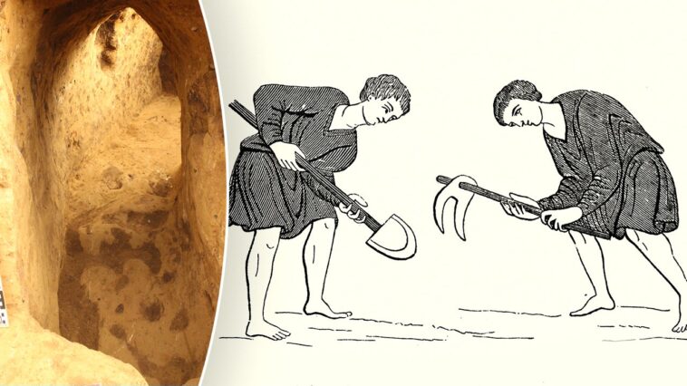 forbidden-passage?-secret-medieval-tunnel-found-beneath-ancient-pagan-graves,-archaeologists-say