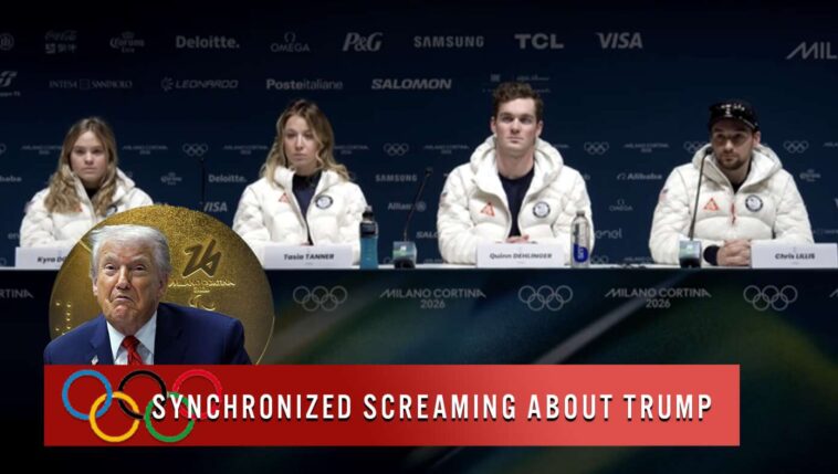 us.-ski-team-awarded-gold-medal-for-synchronized-screaming-about-trump