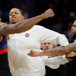 watch:-bench-clearing-brawl-throws-nba-game-into-chaos,-leads-to-4-ejections