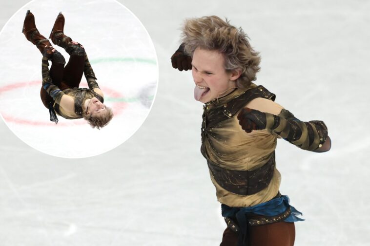 ilia-malinin-backflips-into-men’s-singles-lead-after-huge-olympic-short-portion-performance