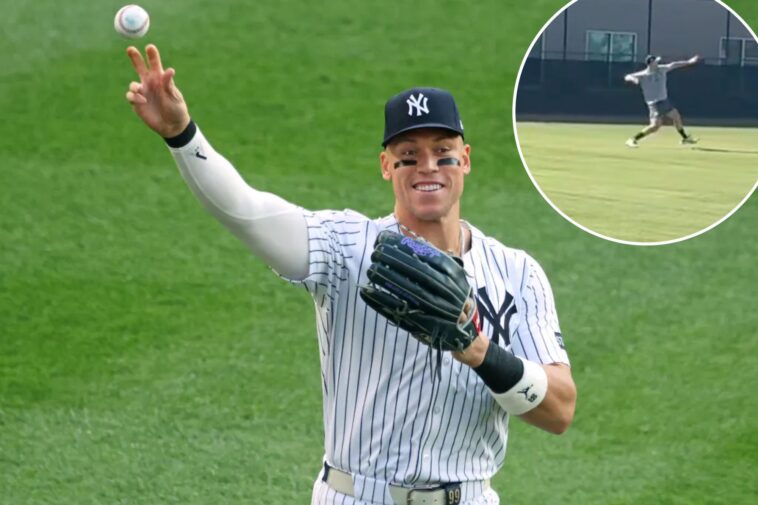 yankees’-aaron-judge-delivers-an-early-sign-that-his-elbow-is-no-longer-a-concern