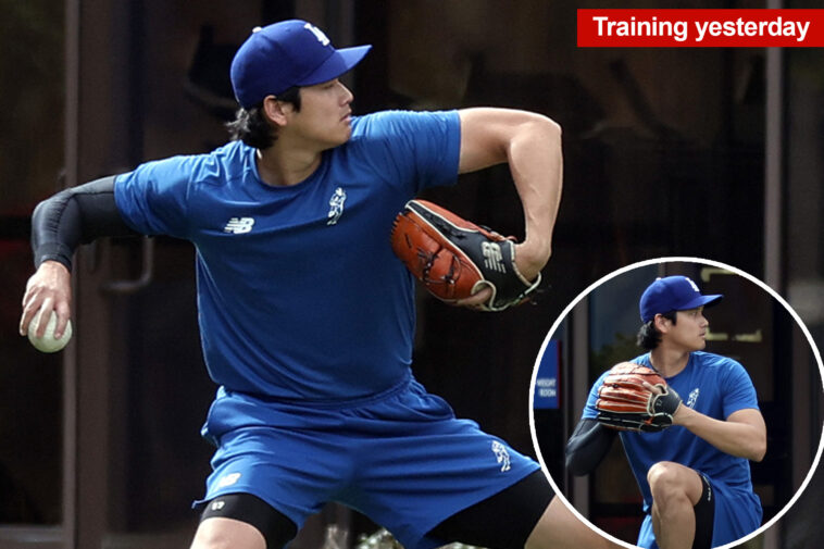 shohei-ohtani-looks-jacked-in-return-to-dodgers-spring-training