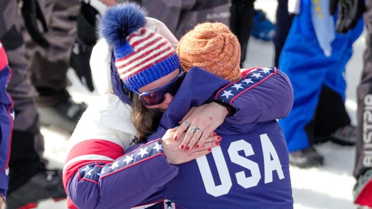 american-olympic-gold-medalist-breezy-johnson-gets-engaged-during-winter-games