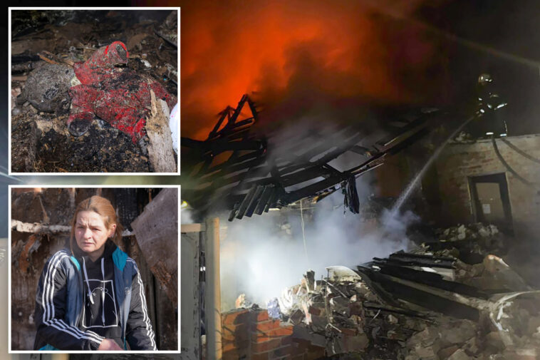 russian-drone-strike-kills-ukrainian-dad,-3-toddlers,-and-seriously-injures-pregnant-wife:-officials