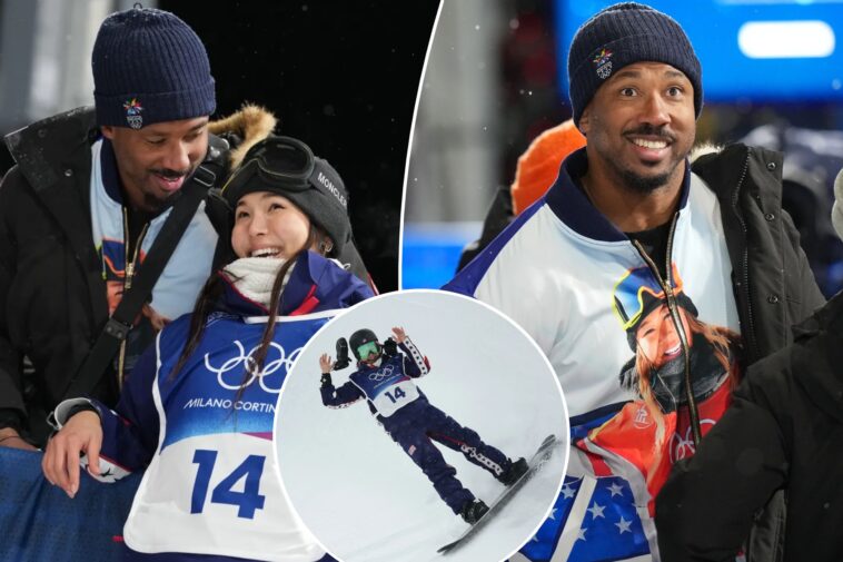 myles-garrett-supports-chloe-kim-as-her-quest-for-olympic-gold-three-peat-falls-short