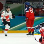 macklin-celebrini’s-first-olympic-goal-highlights-canada’s-shellacking-of-czechia