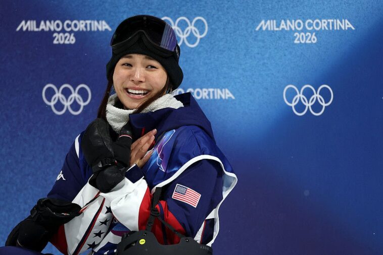 american-snowboarder-chloe-kim-falls-short-of-historic-gold-medal-threepeat