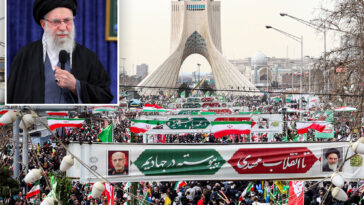 iranian-reporter-says-‘death-to-khamenei’-during-islamic-revolution-rally-in-‘slip-of-the-tongue’-moment