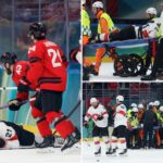 kevin-fiala-stretchered-off,-taken-to-hospital-after-scary-olympic-collision-with-tom-wilson